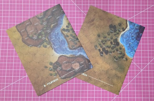 Map sheets river valley - map, &